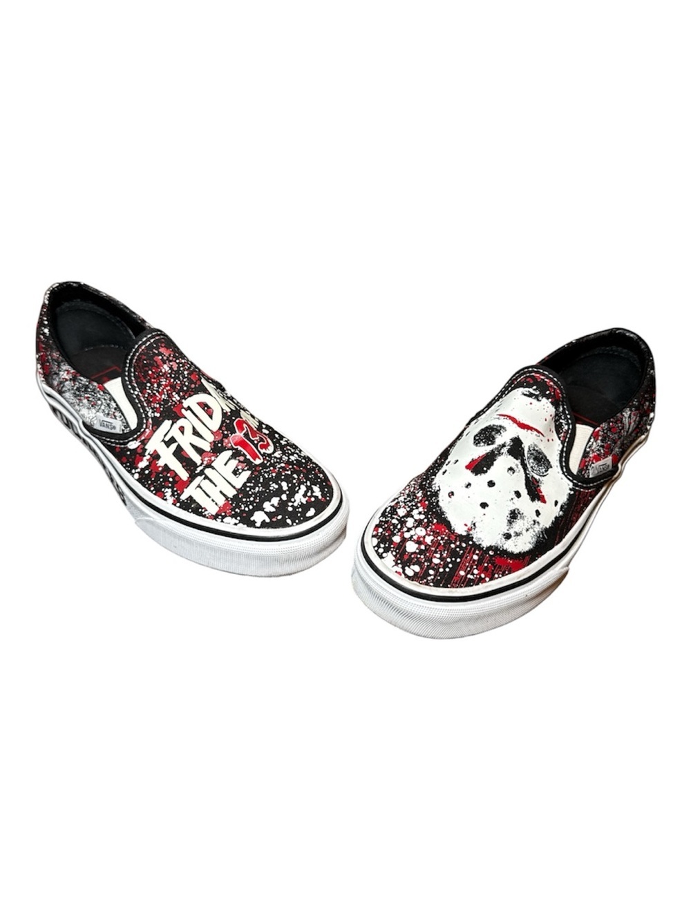 Vans x Horror Pack Friday The 13th Jason Voorhees Shoes Women 6 Men's 4.5